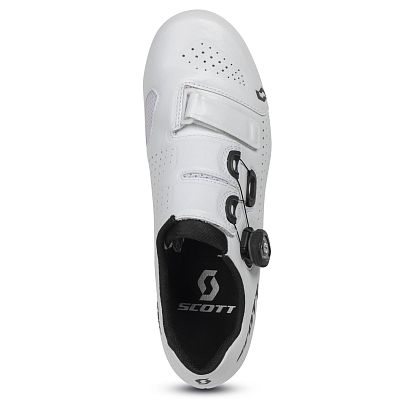 Превью  Велотуфли шоссейные SCOTT Road Team Boa White/Black (2025)